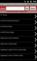 CC CopyCat Recipe Collection poster