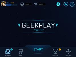 Geekplay™ Geekplay الملصق