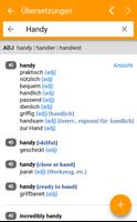 dict.cc+ Wörterbuch تصوير الشاشة 3