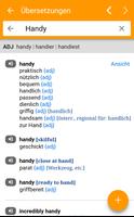 dict.cc+ Wörterbuch capture d'écran 3