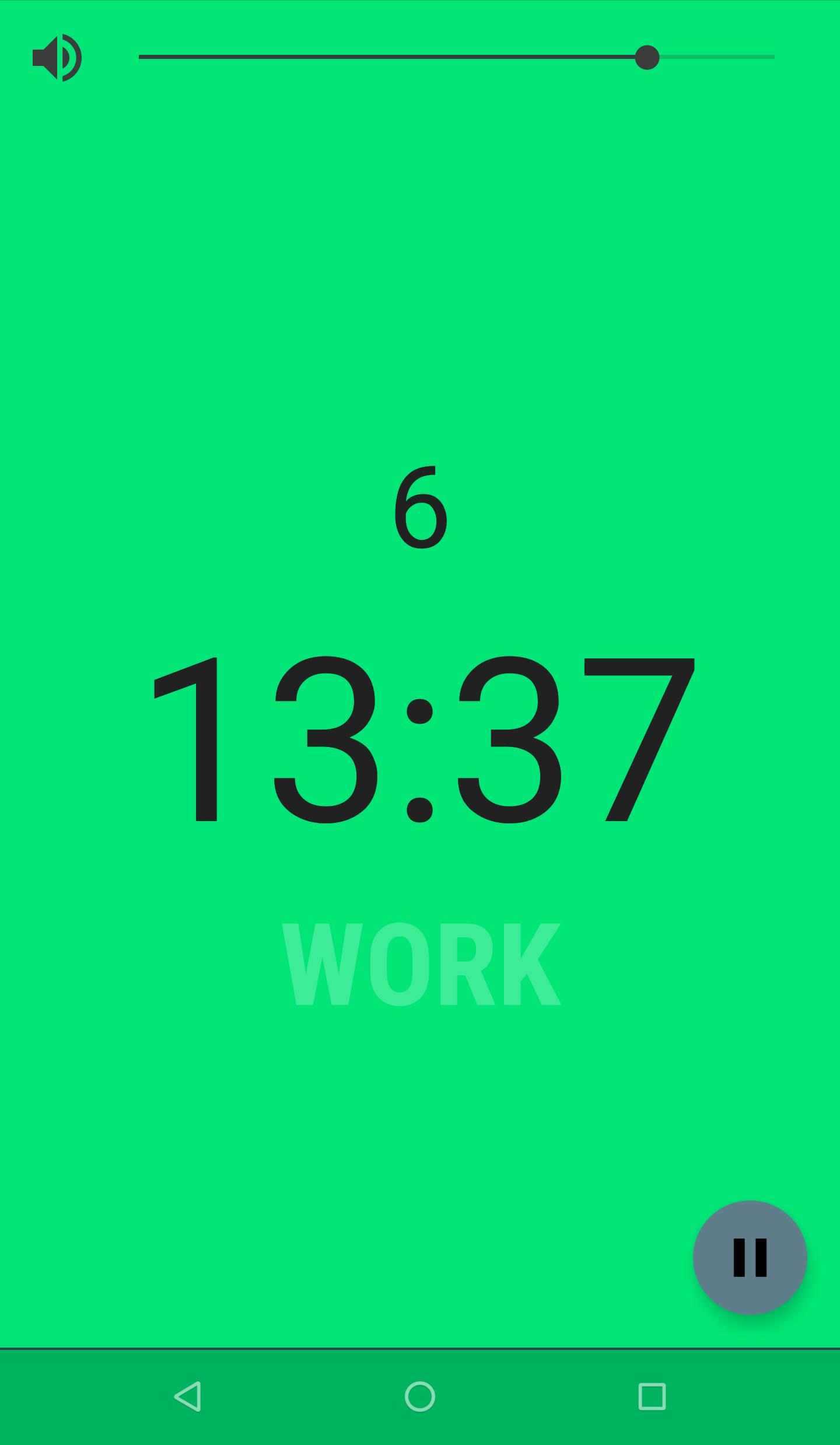 Interval Timer für Android - APK herunterladen