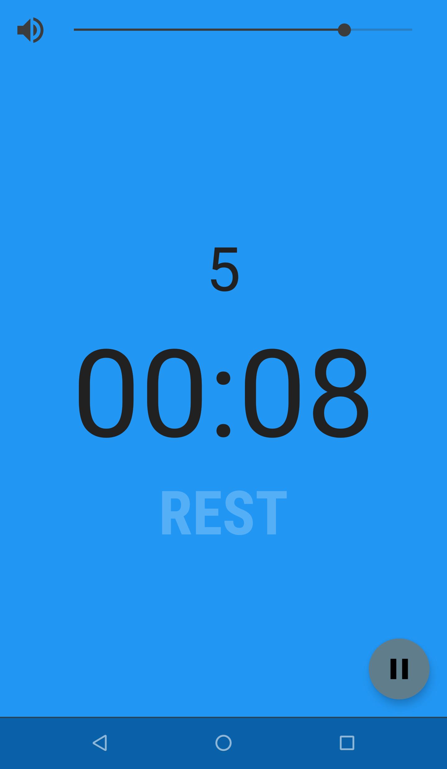 Interval Timer for Android
