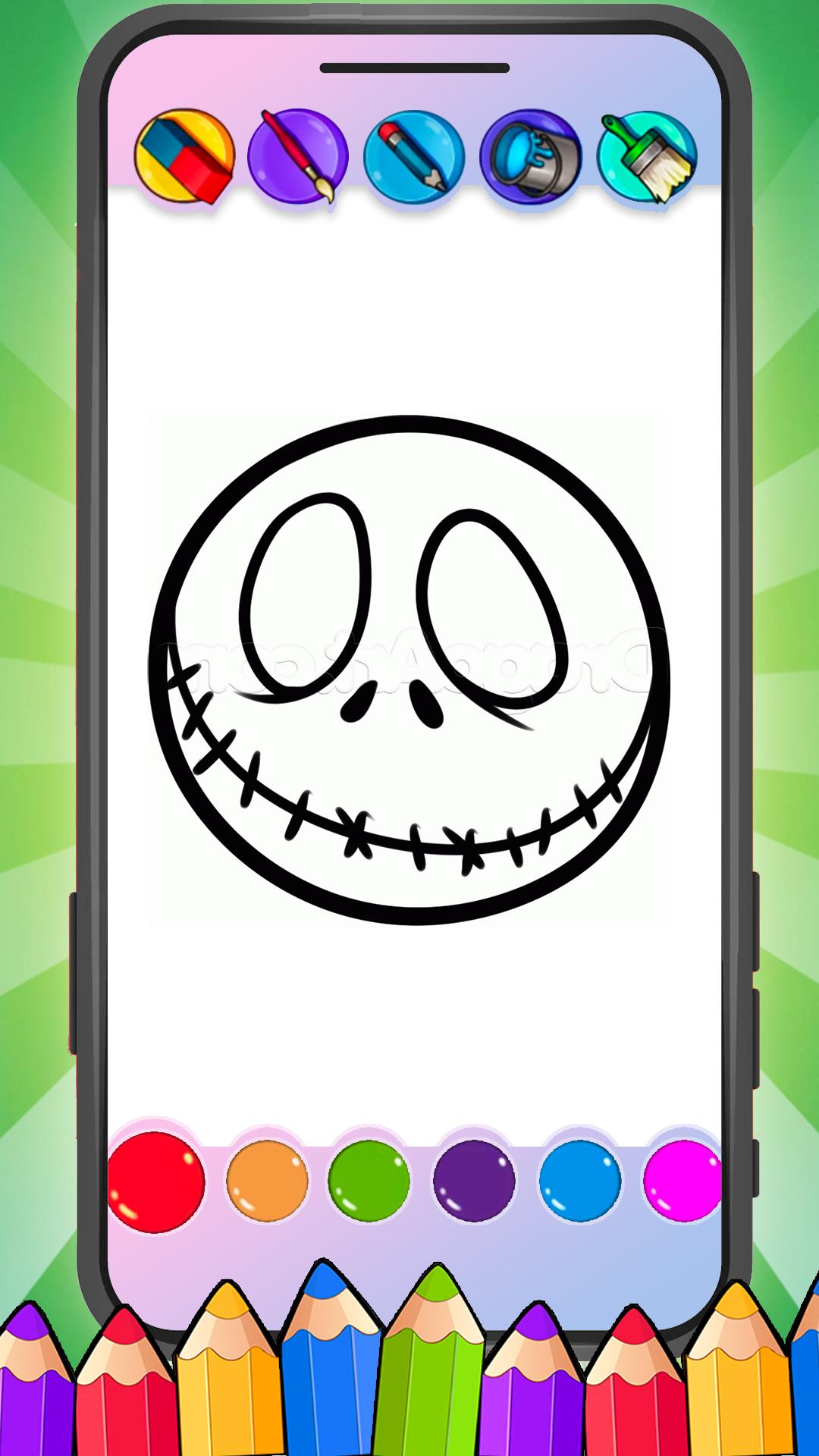 Jack Skellington Coloring Game APK for Android Download