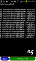 Audio4Bible - Mark (NLT) syot layar 1