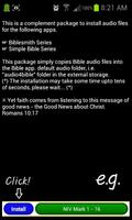 Audio4Bible - Luke (KJV) Poster