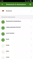 JavaScript Reference Ekran Görüntüsü 3