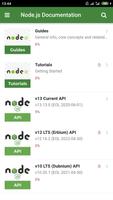 Node.js Docs تصوير الشاشة 1