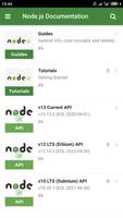 Node.js Docs capture d'écran 1