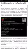 Raspberry Pi Docs capture d'écran 6
