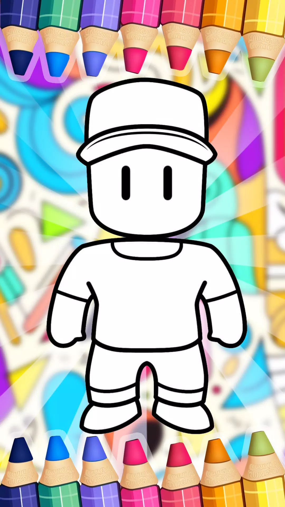 Jogos de Colorir Stumble Guys versão móvel andróide iOS apk baixar  gratuitamente-TapTap