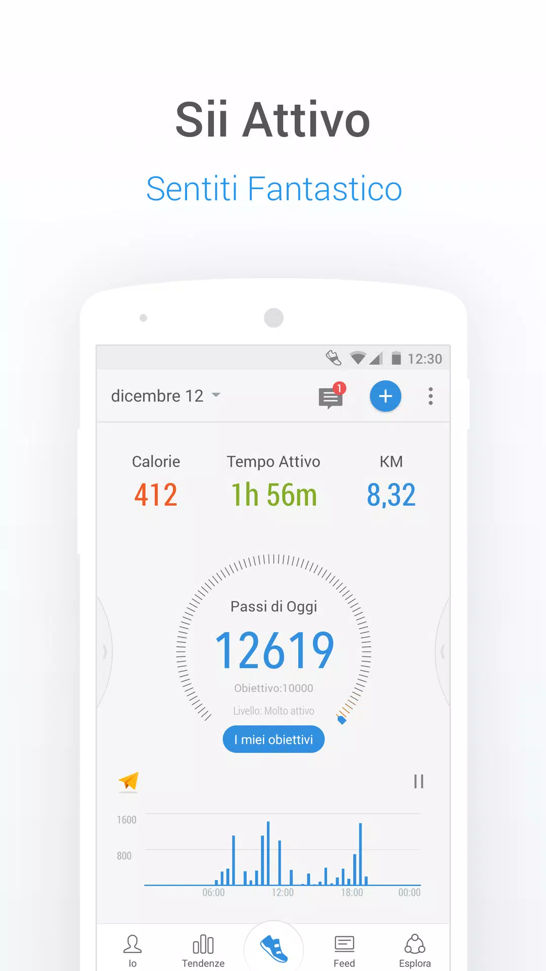 Pedometro Pacer：Contapassi App APK per Android Download