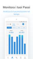 1 Schermata Pedometro Pacer：Contapassi App