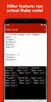 Ruby Course capture d'écran 4