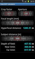 Vink DOF Calculator Lite スクリーンショット 3