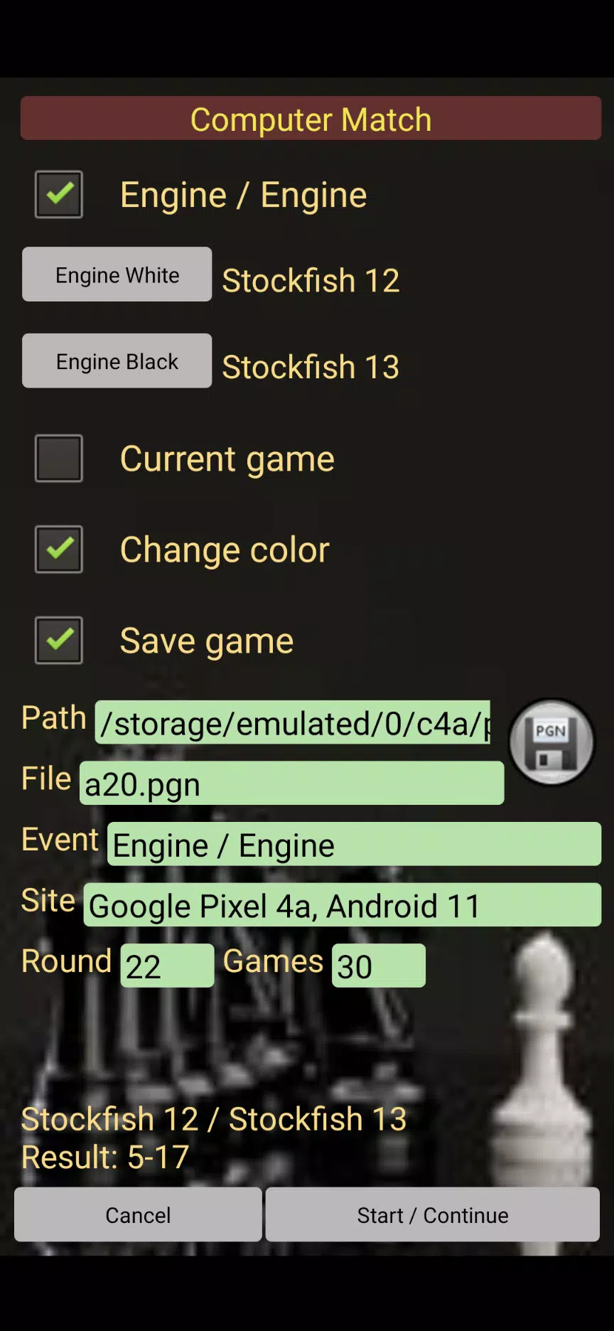 Stockfish Chess Engine (OEX) - Download do APK para Android