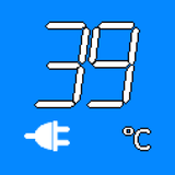 3C Icons - Battery °C (LCD) ikon
