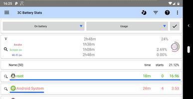 3C Legacy Battery Stats imagem de tela 1