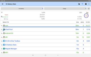 برنامه‌نما 3C Legacy Battery Stats عکس از صفحه