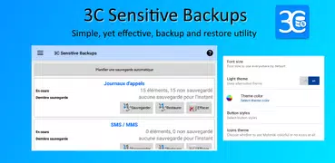 3C Sensitive Backups