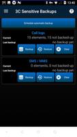 3C Sensitive Backups ภาพหน้าจอ 1