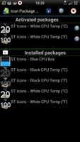 3C Legacy Icons - CPU Temp (°C) Cartaz