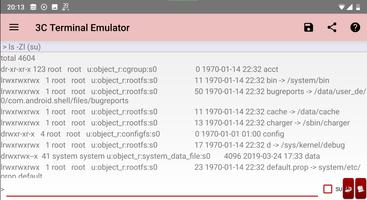 3C Terminal Emulator screenshot 1