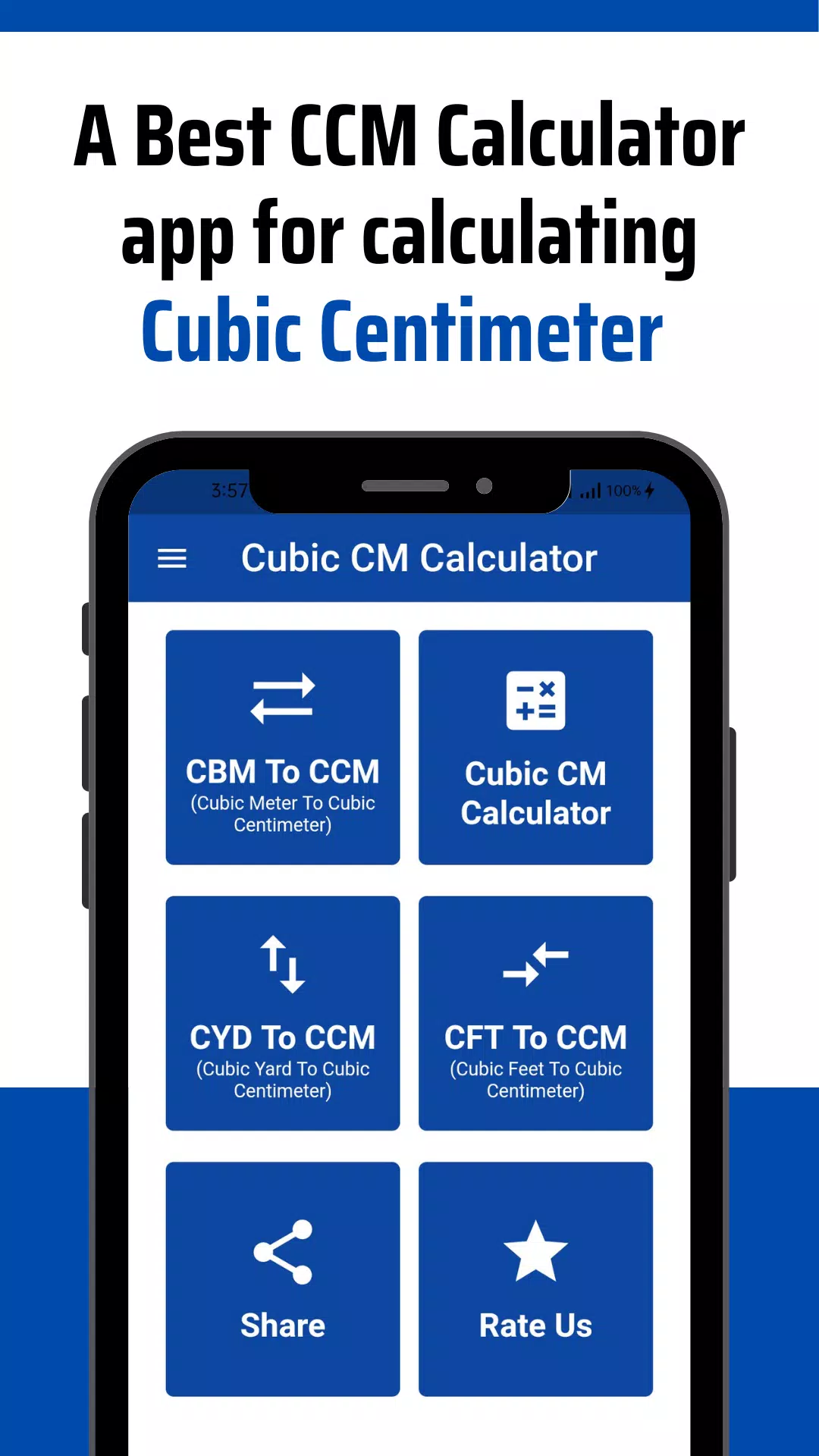 Cubic Centimeter Calculator APK for Android Download