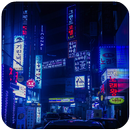 Neon City HD wallpaper APK