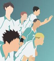 Haikyuu Volley Anime Wallpaper スクリーンショット 1