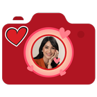 Cherry Heart Selfie ikon