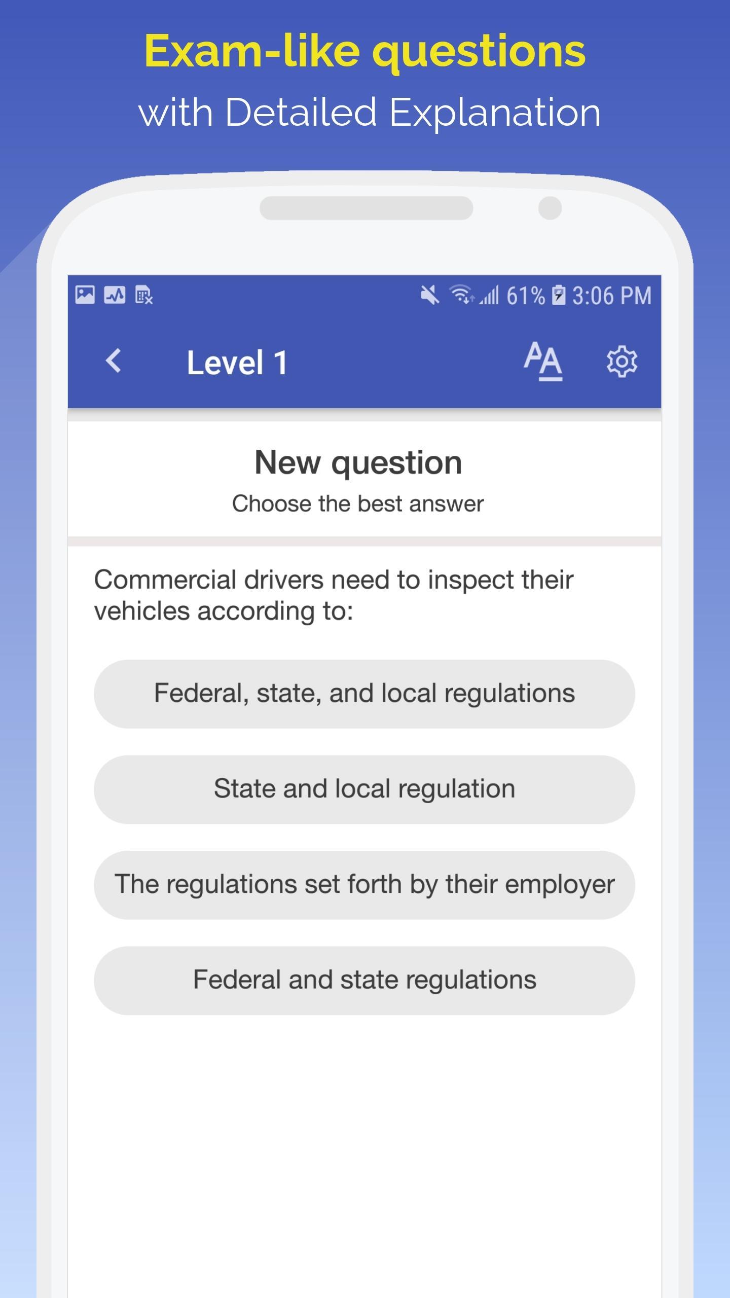 CDL Prep CDL Practice Test & Study Guide for Android APK Download
