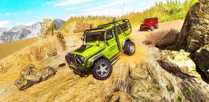 Offroad Jeep Driving Simulator Affiche