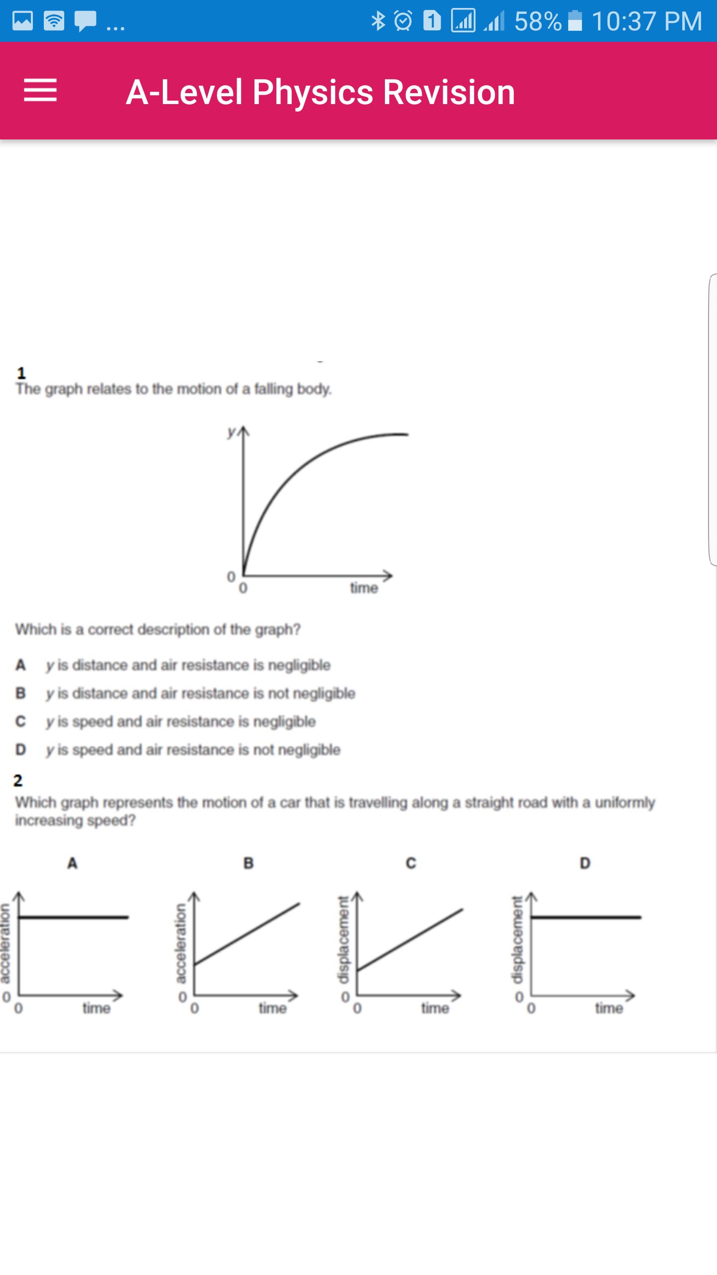 A Level Physics Mcq Revision Free For Android Apk Download - 