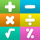 Math games, problems and learn icon