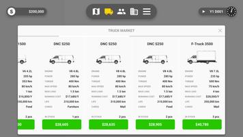 TruckTycoon Game — Trucks and Freights (alpha) ảnh chụp màn hình 3