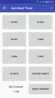 Gym Rest Timer captura de pantalla 1