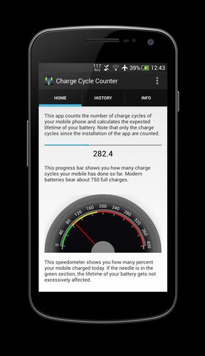 Charge Cycle Battery Stats pour Android - Téléchargez l'APK