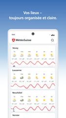 MeteoSwiss capture d'écran 3