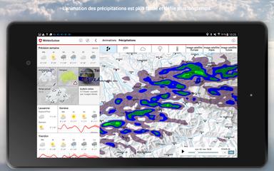 MeteoSwiss capture d'écran 9