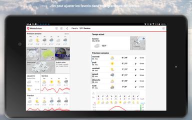 MeteoSwiss capture d'écran 12