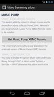 برنامه‌نما Music Pump Streaming Addon عکس از صفحه