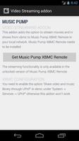 Music Pump Streaming Addon تصوير الشاشة 1