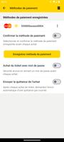 Billets TNW capture d'écran 2