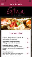 Gina Ristorante Plakat