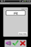 VocabuloCard, your flash cards পোস্টার