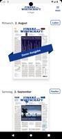 Finanz und Wirtschaft E-Paper الملصق