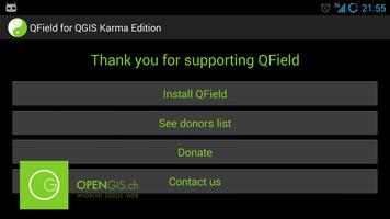QField for QGIS Donation capture d'écran 1