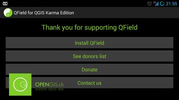 QField for QGIS Donation captura de pantalla 1