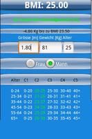 BMI Rechner capture d'écran 1