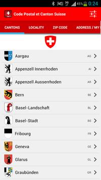 ZIP and Cantons of Switzerland screenshot 16